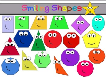 Smiling shapes.