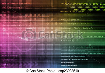 Clipart of Digital Identity Management as New Technology Art.