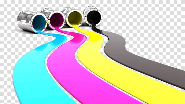 CMYK color model Paint CopiEUS, digital printing transparent.