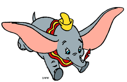 Dumbo Clip Art.