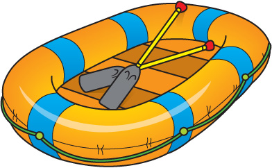 Dinghy clipart.