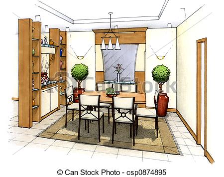 Dining room Clip Art and Stock Illustrations. 3,337 Dining room.