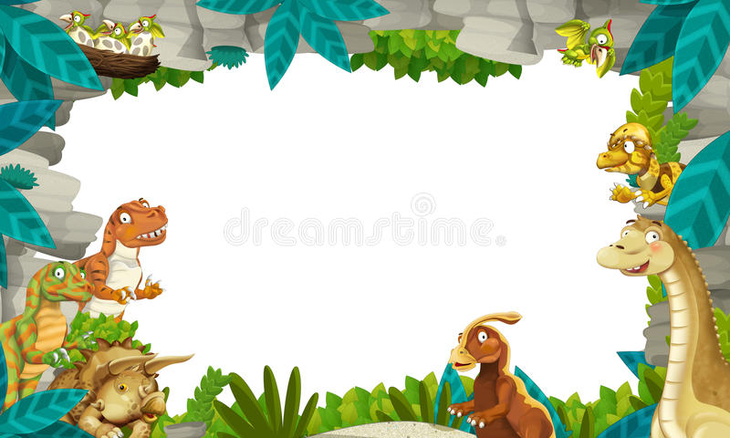 Dinosaur Border Clip Art