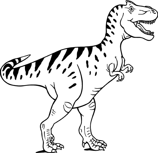 Free Black And White Dinosaurs, Download Free Clip Art, Free.