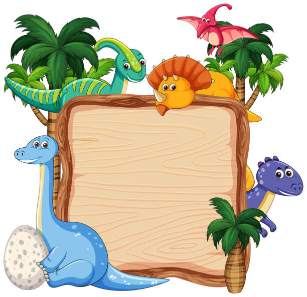 Printable Dinosaur Border