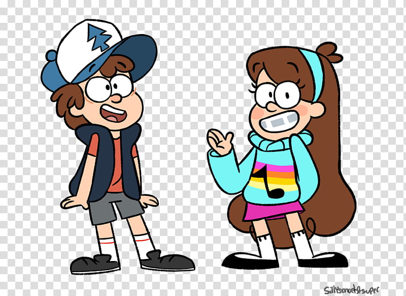 Dipper And Mabel transparent background PNG clipart.