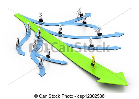 Direct way to success Illustrations and Clip Art. 165 Direct way.