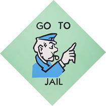 Go Directly To Jail Clipart.