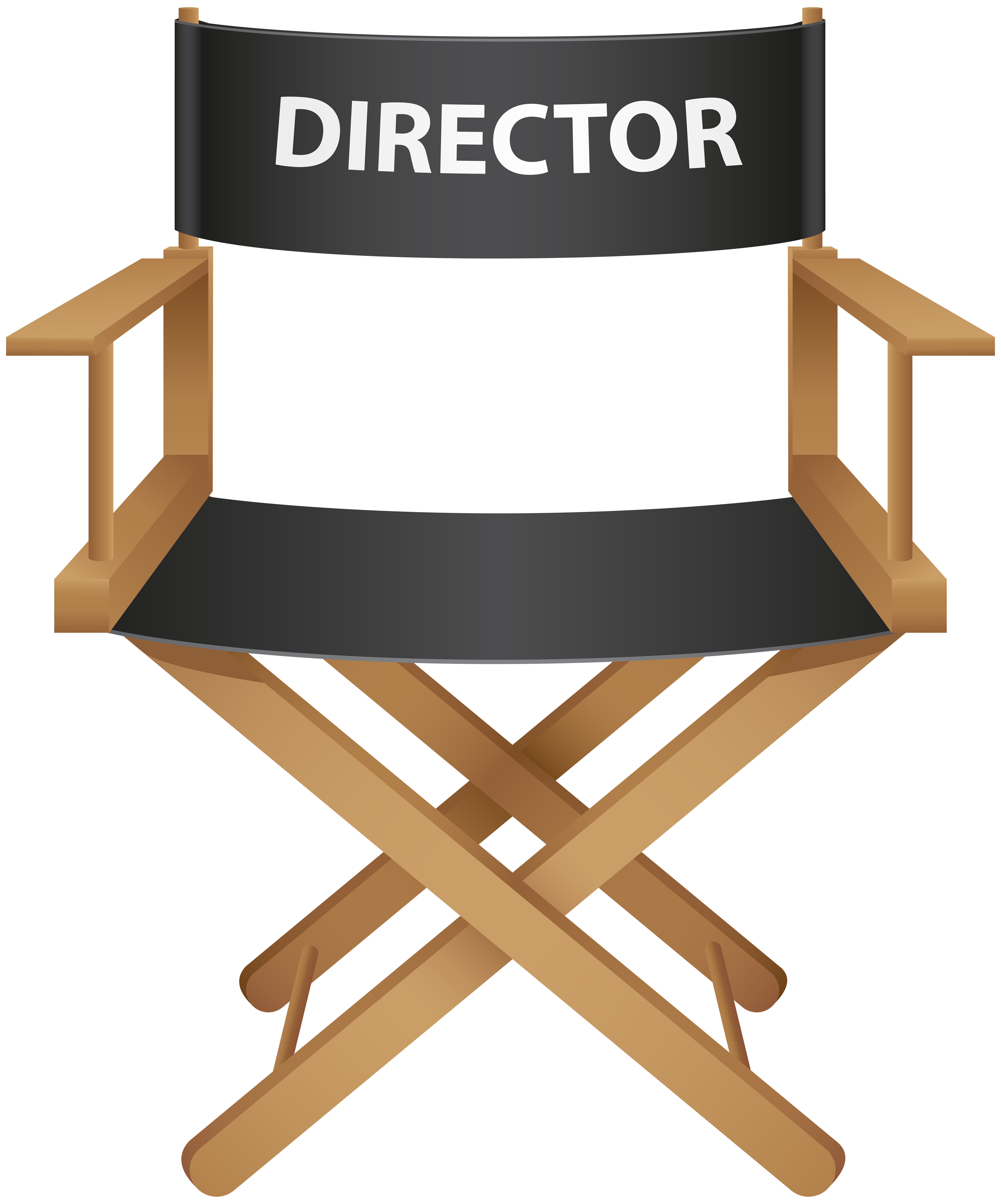 Directors Chair PNG Clip Art.