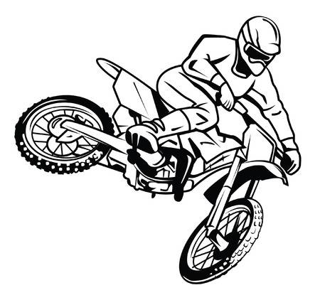 dirt bike clipart black and white 16 free Cliparts | Download images on ...