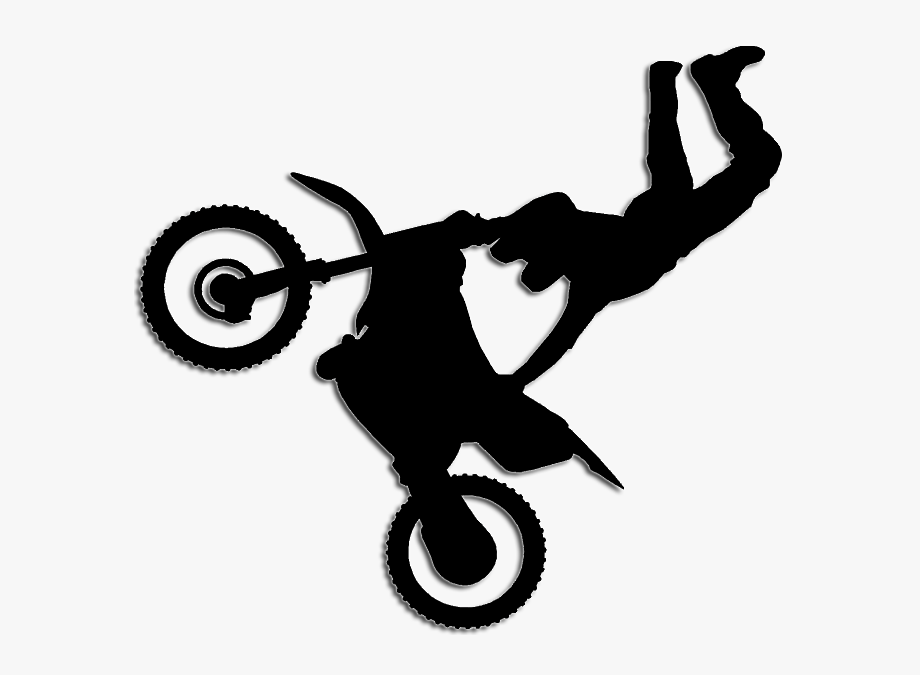 Motorcycle Bicycle Wheels Motocross Clip Art.