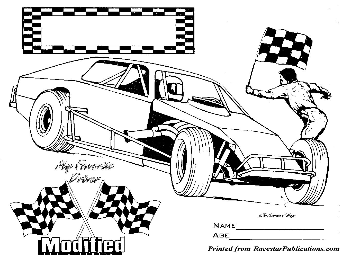 Dirt Track Clipart.