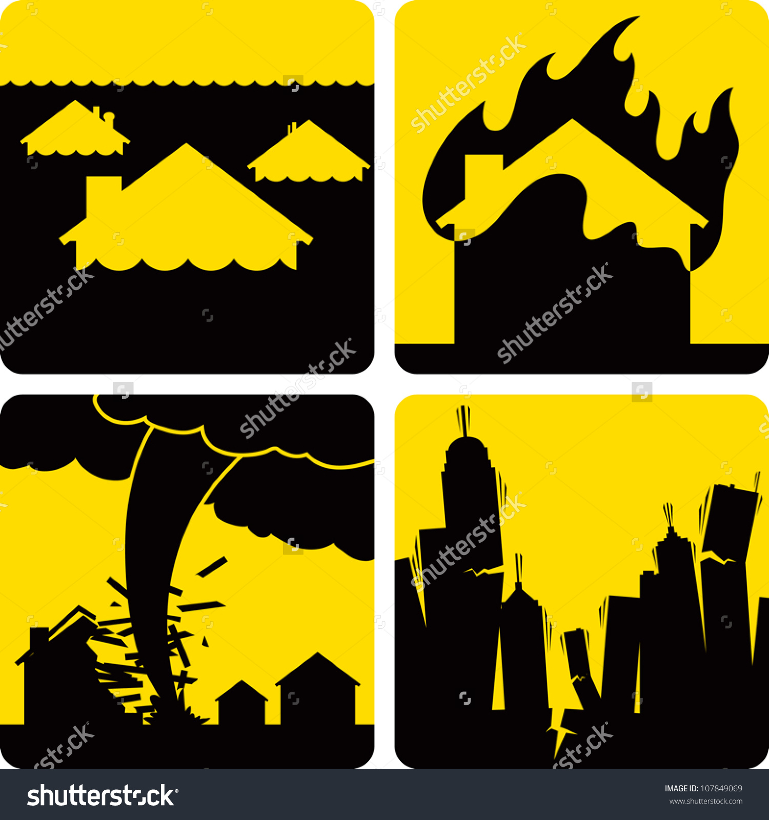 Disaster Clip Art Images.
