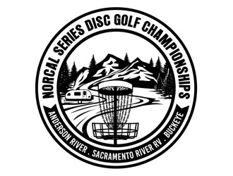 Norcal Series Disc Golf logo design.