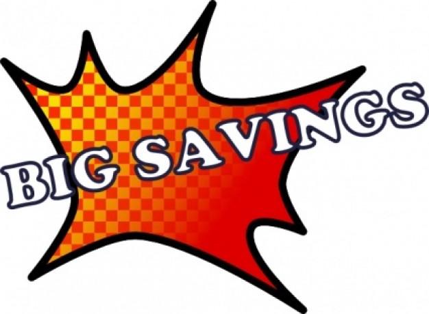 Discount Savings Clipart.