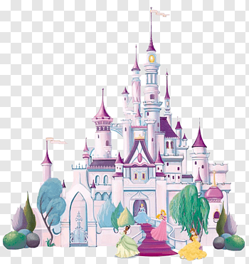 Disney Castle cutout PNG & clipart images.