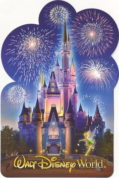 Disney castle clipart fireworks.