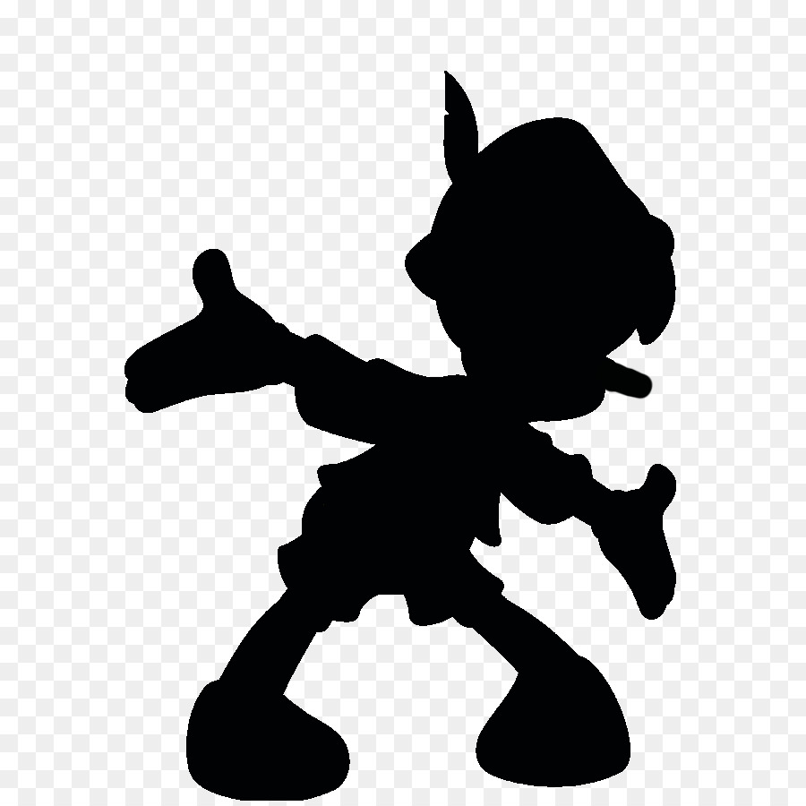 Cartoon Character Silhouette