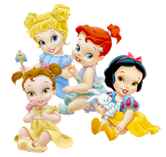 Baby Disney Characters Clipart.