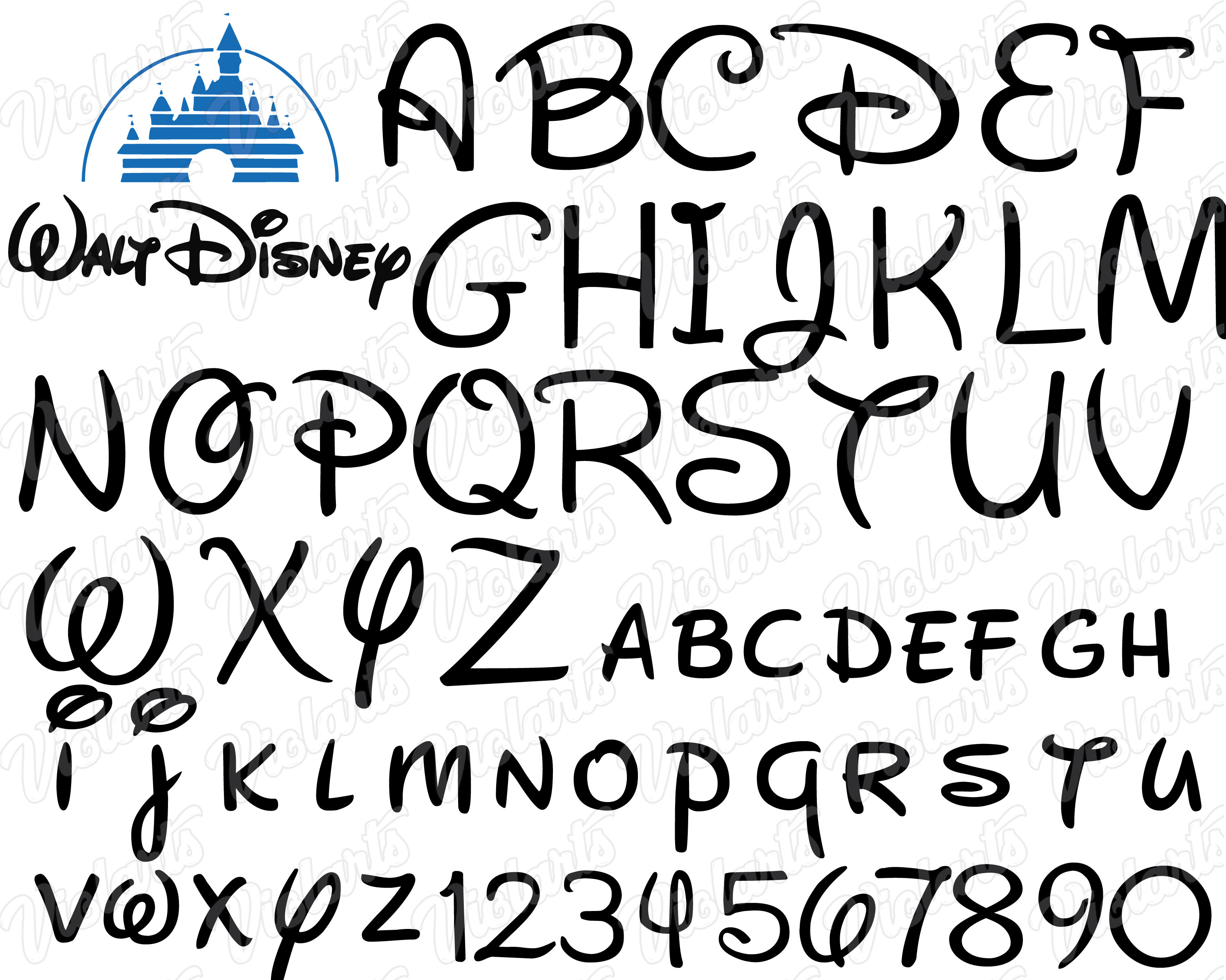 Free Free 276 Disney Svg Font SVG PNG EPS DXF File
