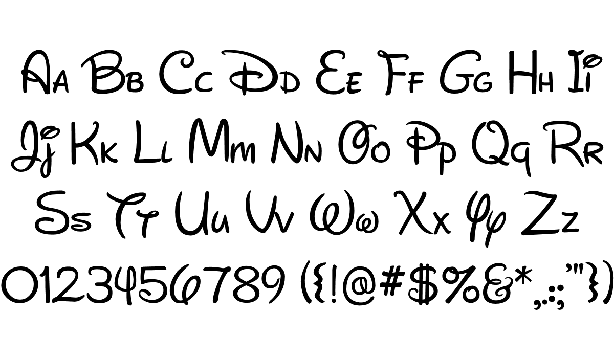 disney font png 20 free Cliparts Download images on Clipground 2024