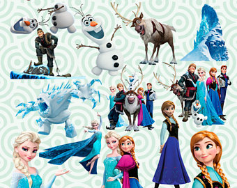 Disney Frozen Characters Clipart & Free Clip Art Images #11024.