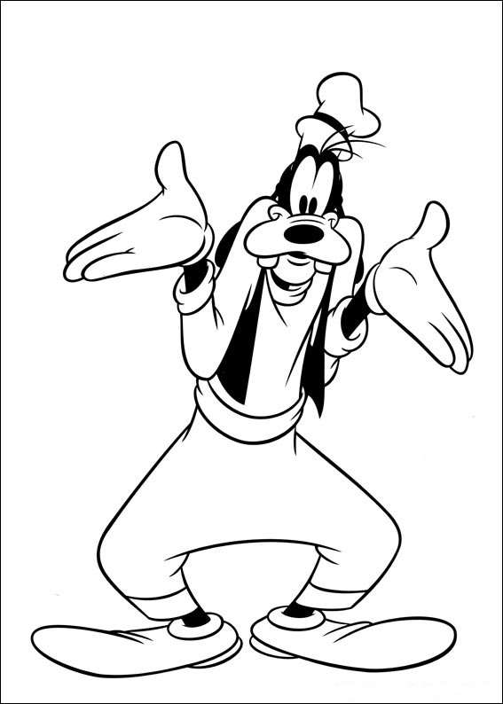 Download disney goofy black and white clipart 20 free Cliparts ...