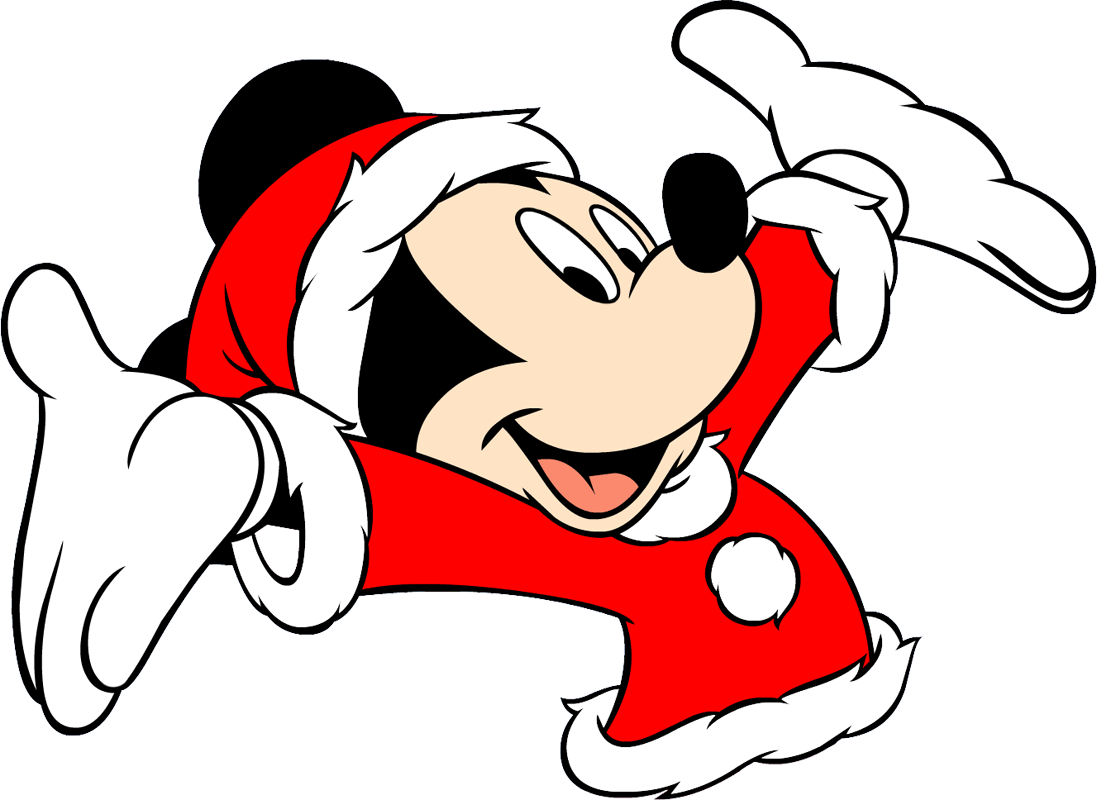 Disney Mickey Christmas Clipart.