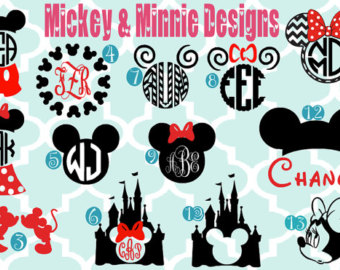 Mickey & Minnie monogram shirt.