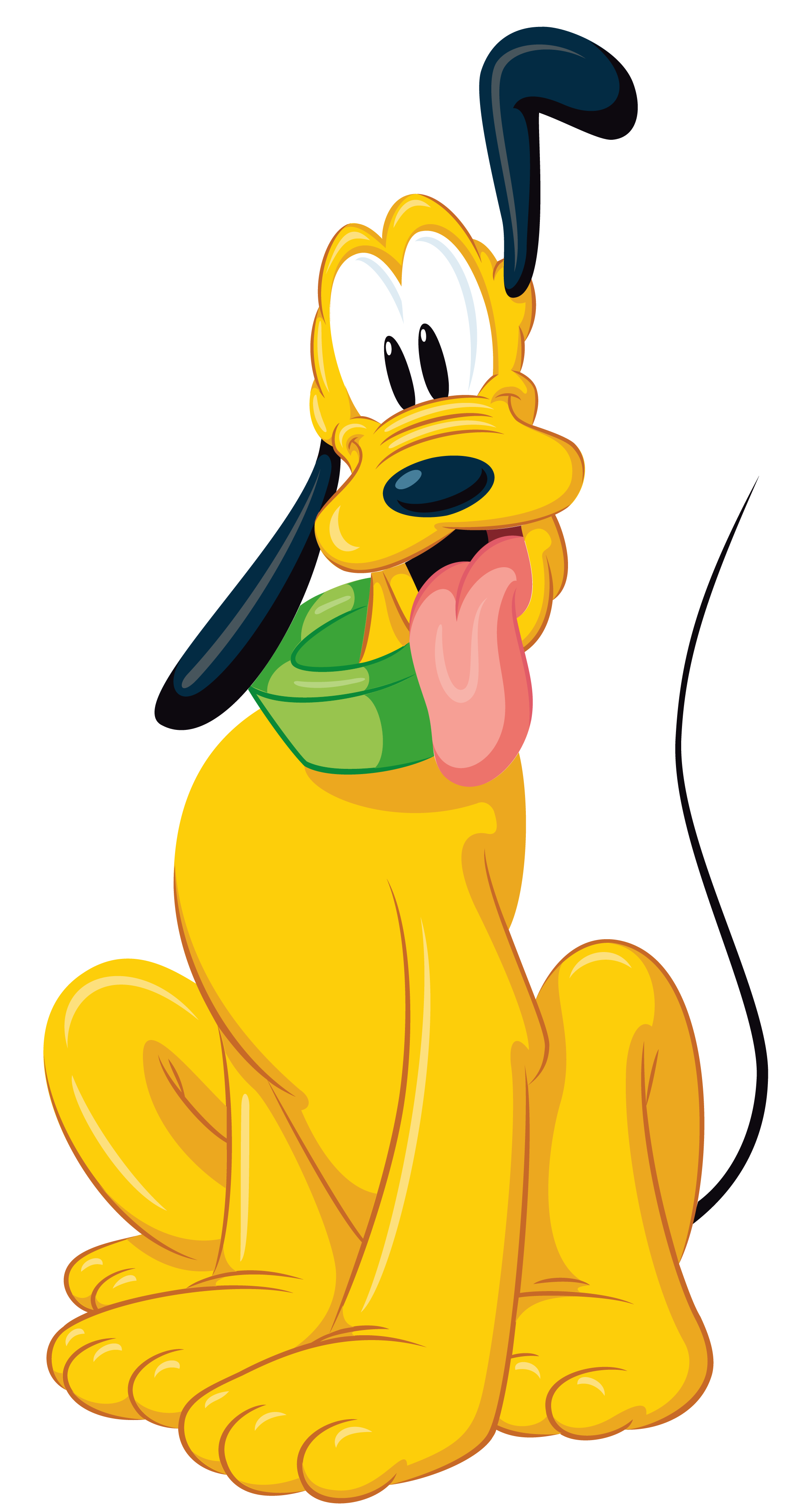 Pluto Disney PNG Transparent Cartoon.