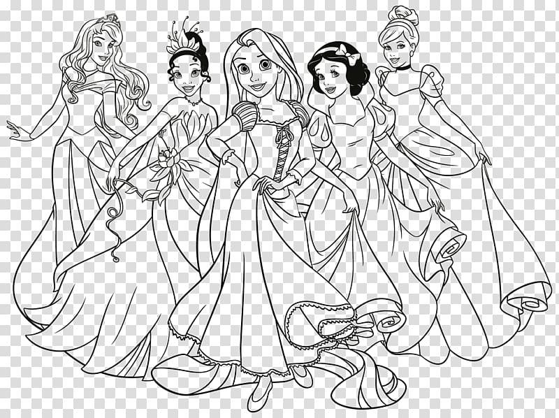 Princesas Ariel Belle Aurora Disney Princess, Disney.