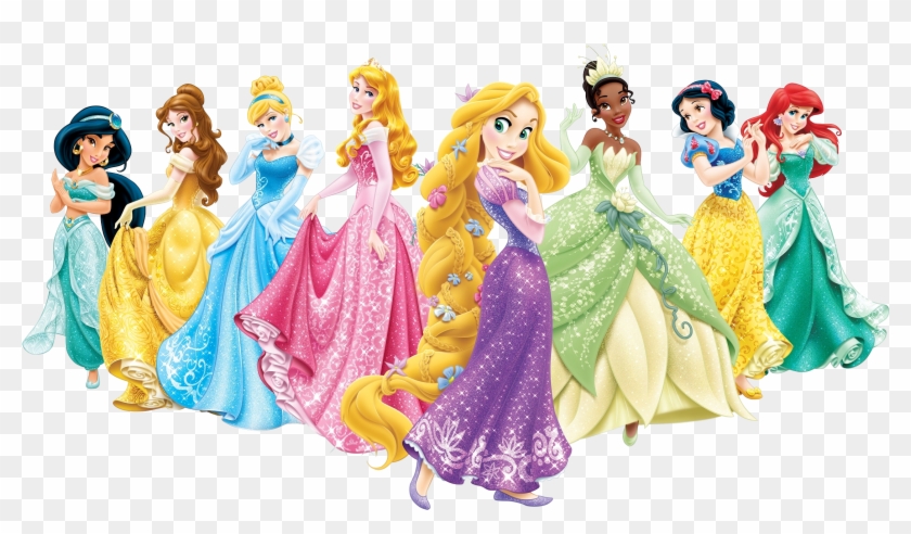 Disney Princesses Png Cartoon Image.