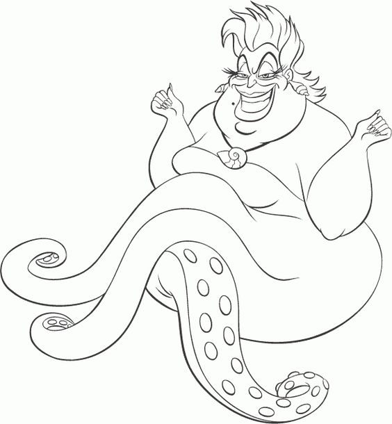 Download disney villans clipart black and white 20 free Cliparts ...