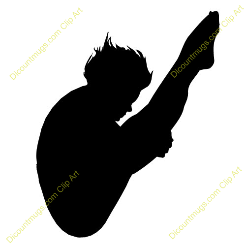 Swimming And Diving Clipart.