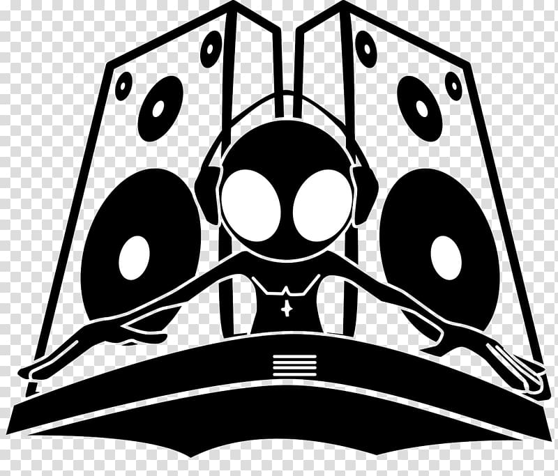Disc jockey Music Logo El Guachoon Phonograph record, djs.