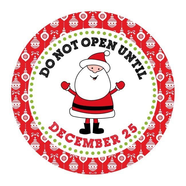 do not open til christmas clip art 20 free Cliparts | Download images ...