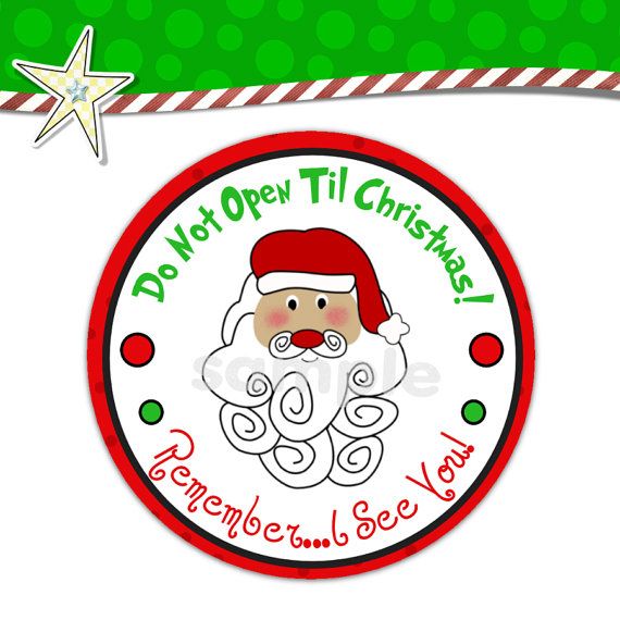 Do Not Open Til Christmas Clip Art 20 Free Cliparts Download Images 