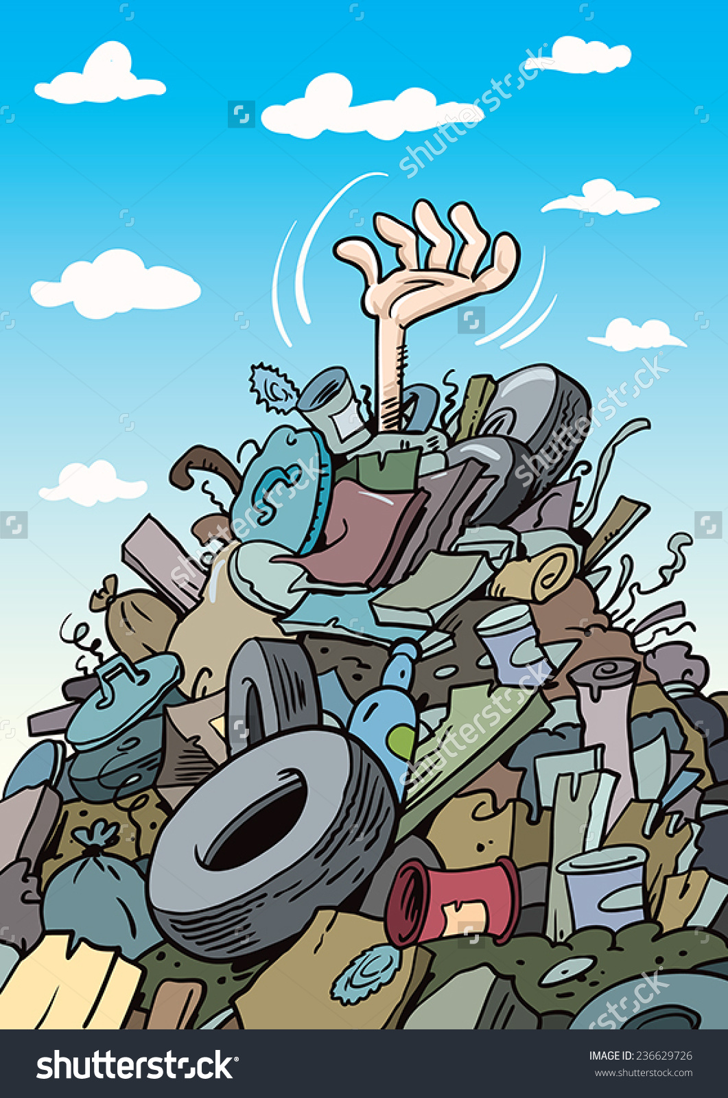 Junk removal clipart.
