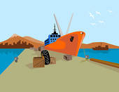 Dock Illustrations and Clipart. 1,691 dock royalty free.