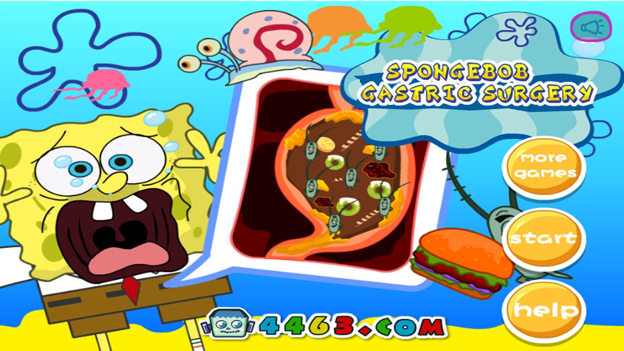 Spongebob Gastric Surgery Doctor Game.