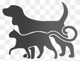 Free PNG Dog Cat Silhouette Clip Art Clip Art Download.