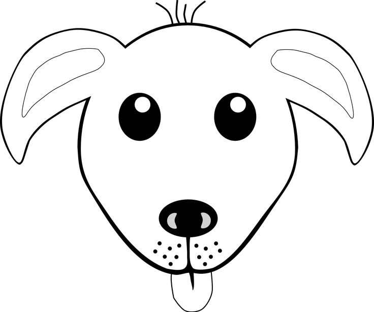 dog face clipart black and white 20 free Cliparts | Download images on