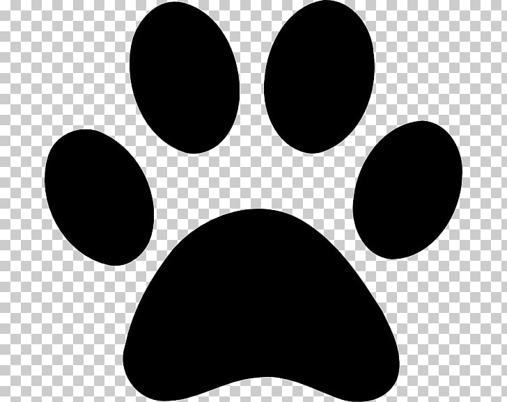 Dog Paw Cat , footprint PNG clipart.