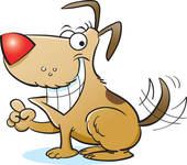 Laughing dog clipart 4 » Clipart Station.