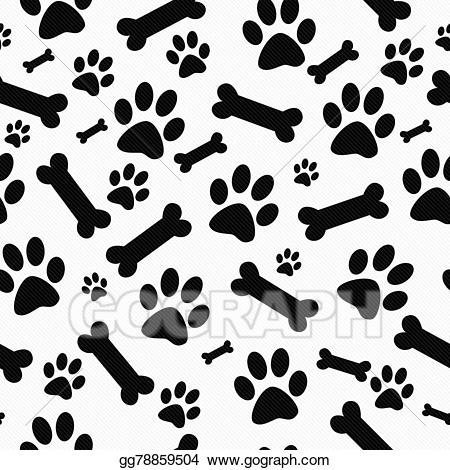 dog paw clipart black and white 20 free Cliparts | Download images on ...