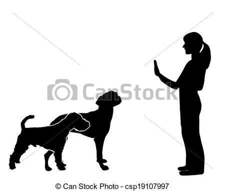 Animal trainer seal clipart.