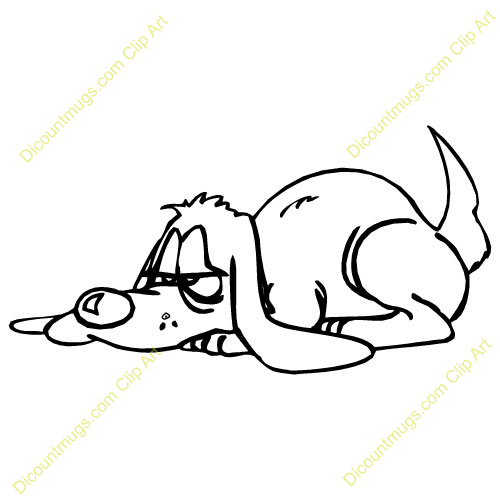 Lazy Of Pets Clipart.