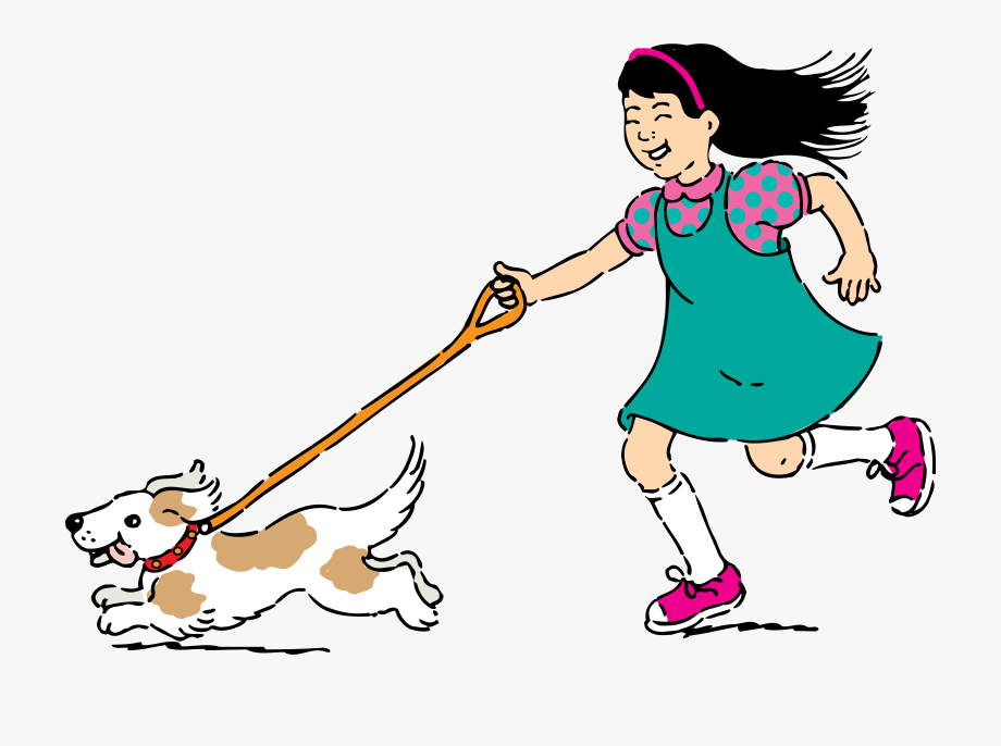 People Clipart Dog.