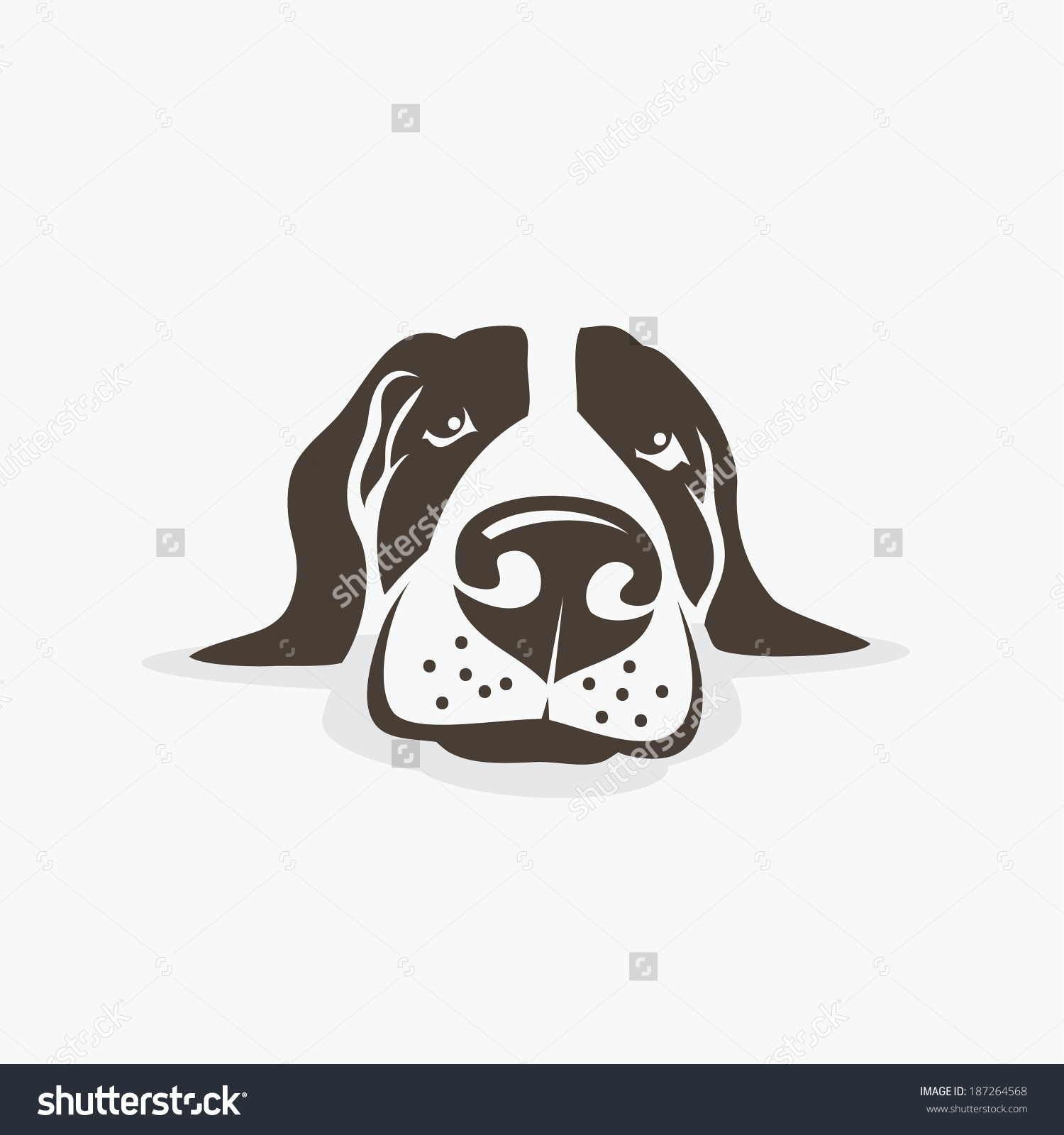 Собачий нос вектор