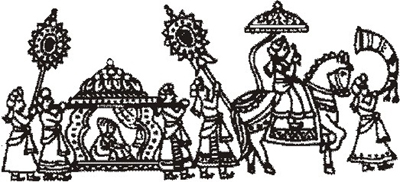 Indian Wedding Doli Clipart Images.